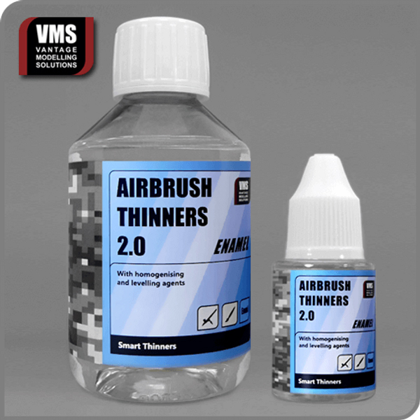 Airbrush Thinner 2.0 for Enamel Paints Ready-Made Solution 30ml